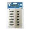 BEP Marine Contour Waterproof 6 Way Switch Panel With Fuse Holder White
