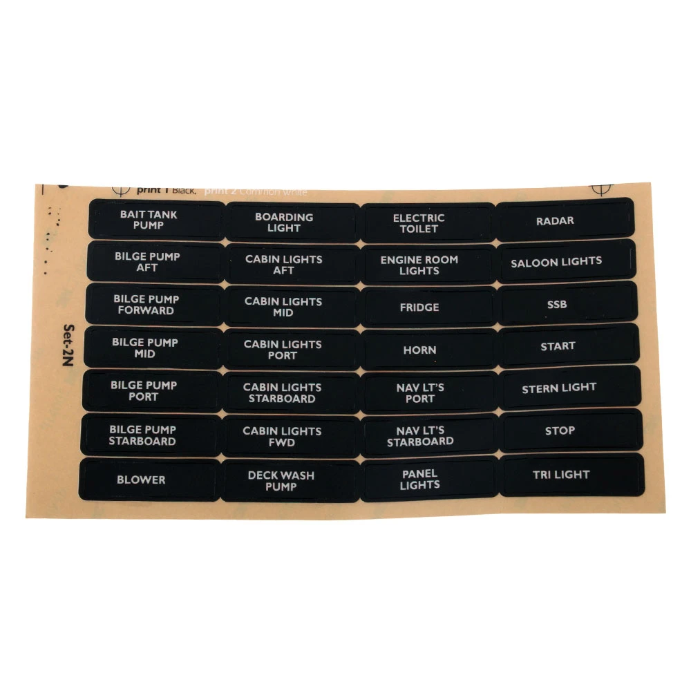 BEP Marine BEP Label Sheet - Set 2 1 BEP Marine BEP Label Sheet - Set 2