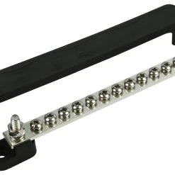 BEP Marine BEP 12-Way Buss Bar With 2 Input Studs And Cover 100A