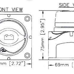 BEP Marine Master Battery Switch