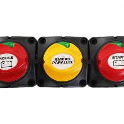 BEP Marine Dual Battery Switches With Emergency Parallel