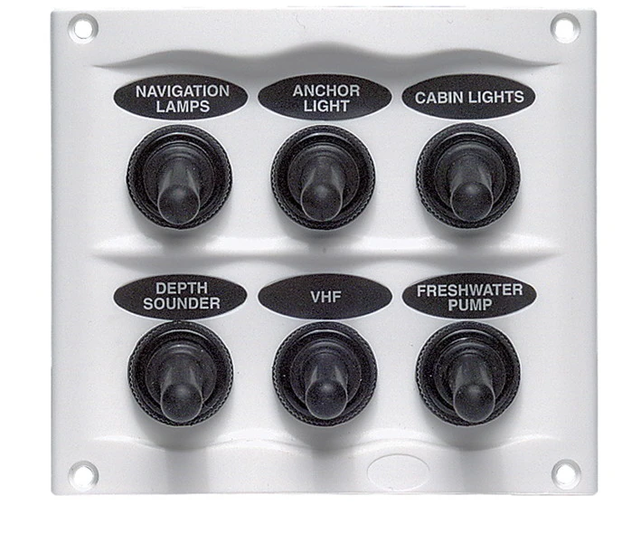 BEP Marine BEP White Waterproof Panel With Switch 2 BEP Marine BEP White Waterproof Panel With Switch - Image 2
