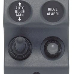 BEP Marine BEP Micro Series Spray Proof Switch Bilge Control Panel With Alarm