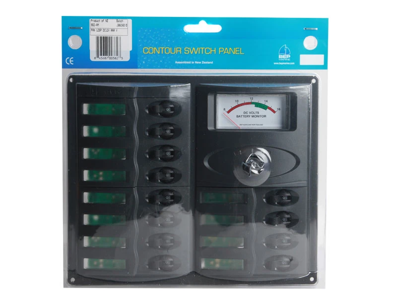 BEP Marine BEP 902-AM Marine 12-Way Circuit Breaker Switch Panel 2 BEP Marine BEP 902-AM Marine 12-Way Circuit Breaker Switch Panel - Image 2