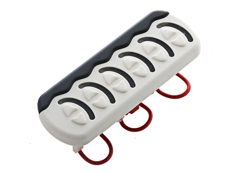 BEP Marine BEP Contour Generation II Spray Proof 6-Switch Panel 1 BEP Marine BEP Contour Generation II Spray Proof 6-Switch Panel