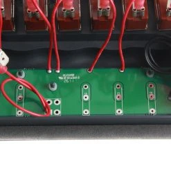 BEP Marine Waterproof 6 Way LED Switch Panel With Fuse -Boating Part Pro Sales Store csp6 f 3