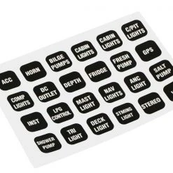 BEP Marine BEP Label Set - 1000 Series