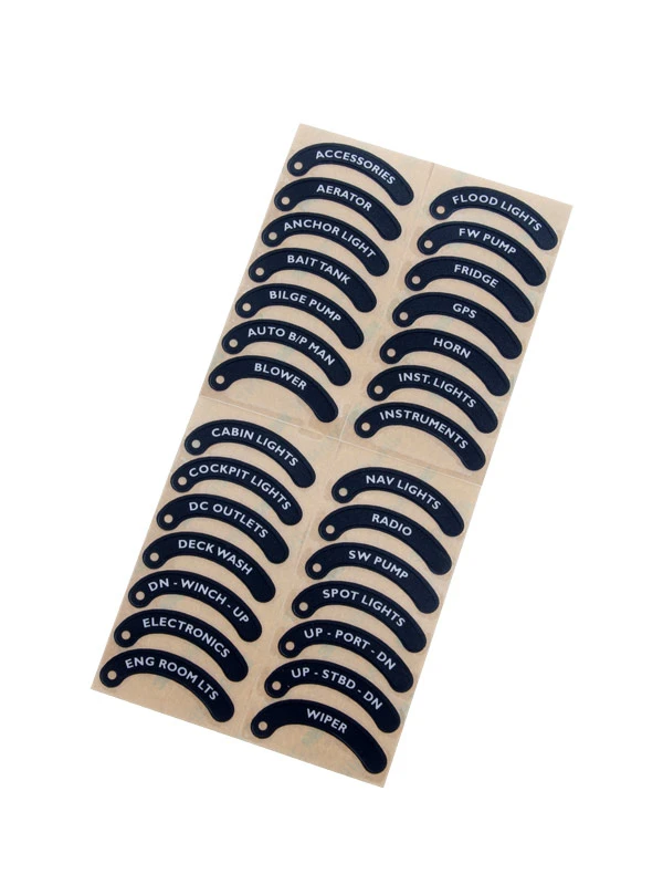 BEP Marine BEP Label Sheet 1 For CG2 Panels 1 BEP Marine BEP Label Sheet 1 For CG2 Panels