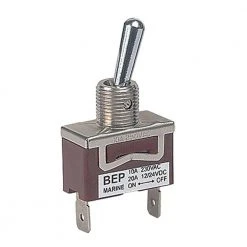 BEP Marine Waterproof Series Accessory - Momentary On/Off - 12V 20A Toggle Switch